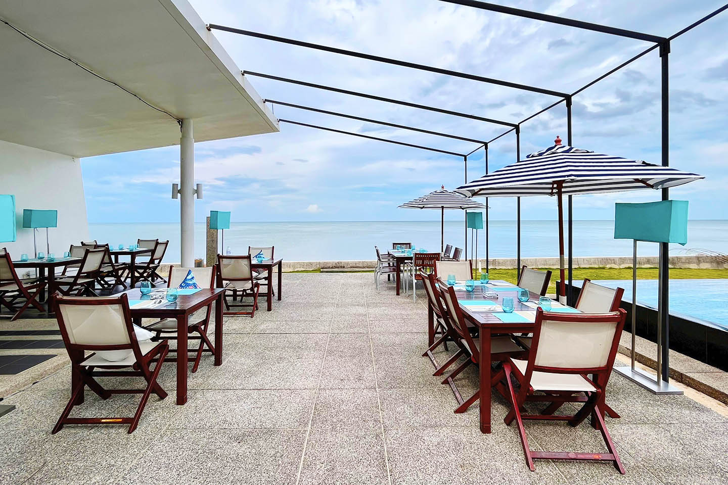 โรงแรมในนครศรีธรรมราช โรงแรมท่าศาลา คาบาน่า บริการร้านอาหารริมทะเล